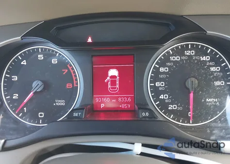 2012 Audi A4 2.0T Premium z USA, uszkodzony, nr VIN WAUBFAFL8CA120543